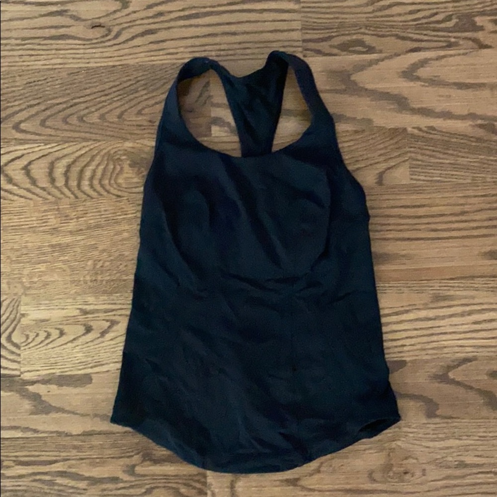 Lululemon black workout tank